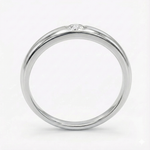 Anel Aliança Presente Oval 0,1ct Moissanite Prata 925 Anel de Luxo Feminino
