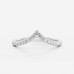 Anel Cravejado de Moissanite Brilhante em Prata 925 com Ródio e Moissanite Cor D VVS1 Certificada