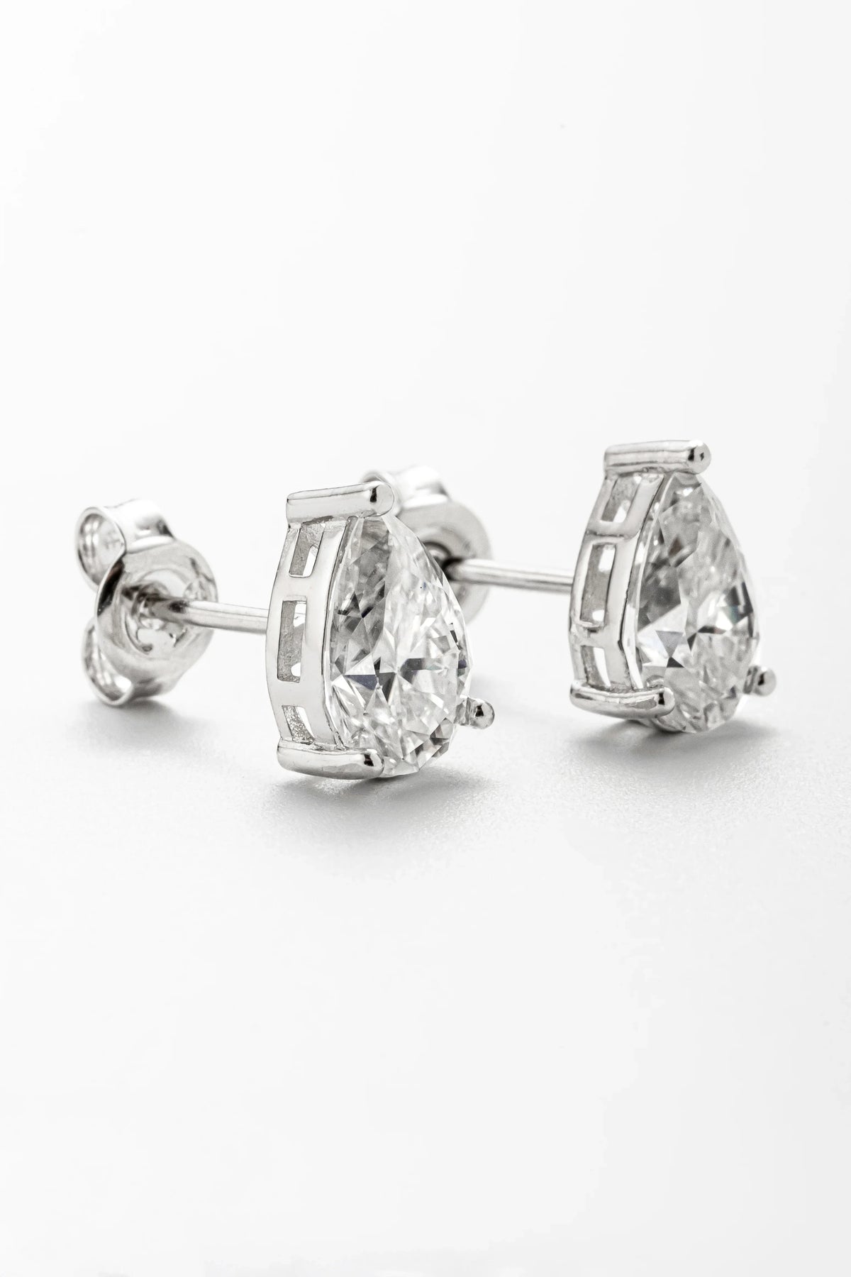 Conjunto Gota Moissanite 4.5 Quilates Prata 925 com Ródio - Monlí