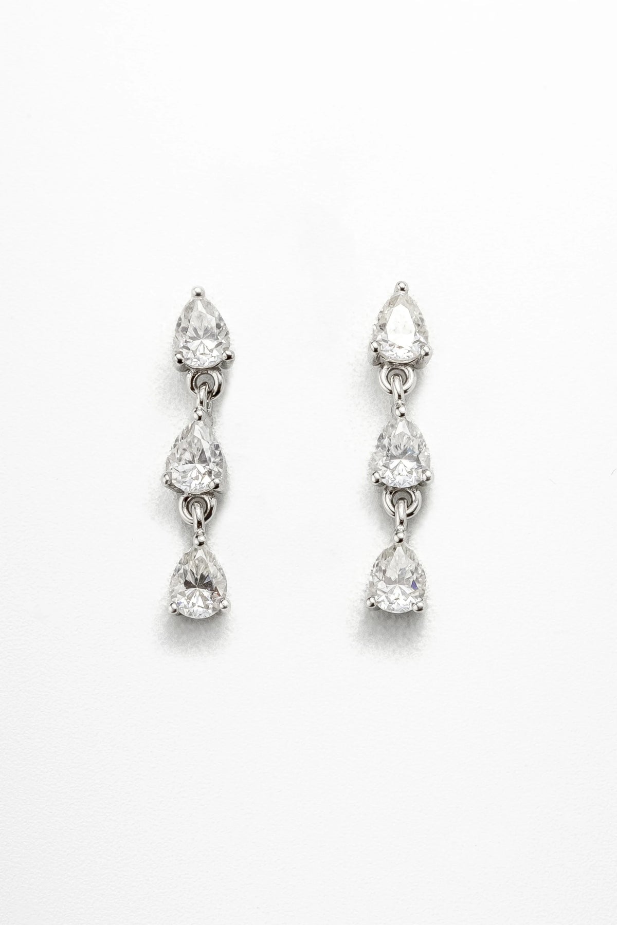 Conjunto Delicado Moissanite 1.25 Quilates em Prata 925 com Ródio - Monlí