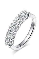 Conjunto Moissanite 5.5 Quilates com Prata 925 e Ródio – Collab Thays Neves