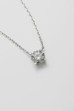 Colar Ponto de Luz 0.5 Quilates de Moissanite em Prata 925