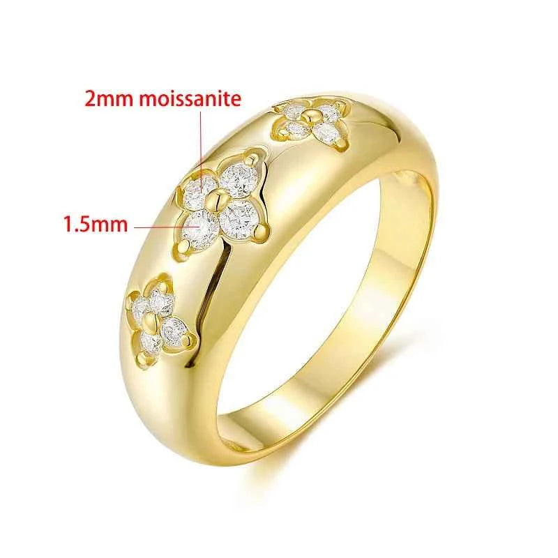Anel Solitário Oval 0.5ct de Moissanite Cor D VVS1 em Prata 925 com Banho de Ouro 18k — Joia Fina Certificada GRA, Design Clássico e Elegante — Monlí