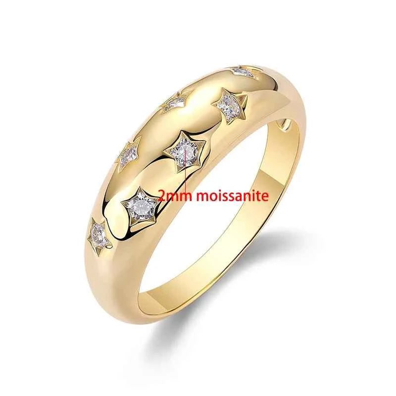 Anel Solitário Oval 0.5ct de Moissanite Cor D VVS1 em Prata 925 com Banho de Ouro 18k — Joia Fina Certificada GRA, Design Clássico e Elegante — Monlí