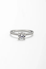 Conjunto Cravejado Moissanite 4 Quilates em Prata 925 com Ródio - Monlí