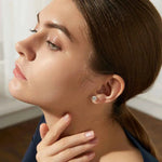 Brinco Moissanite Redondo 0.5ct/1ct – Prata 925 – Ponto de Luz Clássico – Todas as Cores